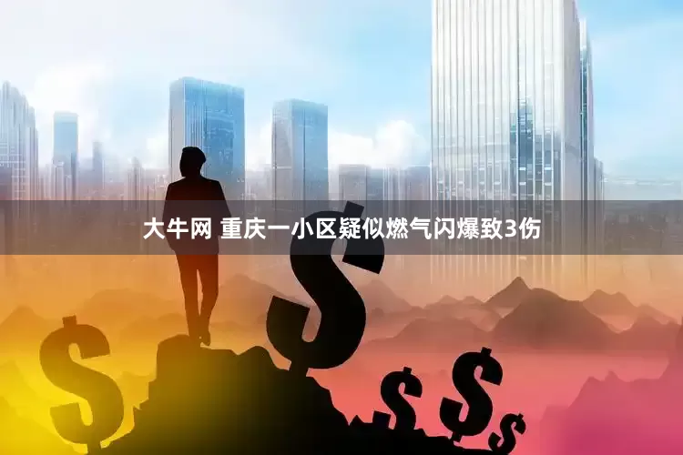 大牛网 重庆一小区疑似燃气闪爆致3伤