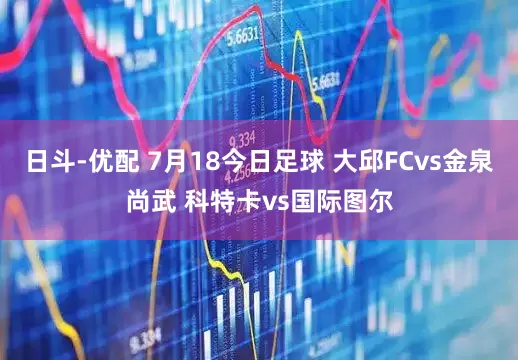 日斗-优配 7月18今日足球 大邱FCvs金泉尚武 科特卡vs国际图尔